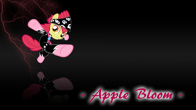 My Little Pony, Apple Bloom - desktop wallpaper