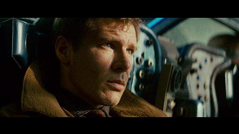 Blade Runner, screenshots, Harrison Ford - desktop wallpaper