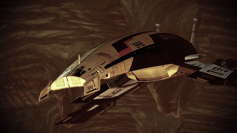 Normandy, Mass Effect, spaceships, vehicles - desktop wallpaper