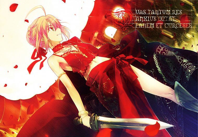Fate/Stay Night, Type-Moon, Saber, Fate series - desktop wallpaper