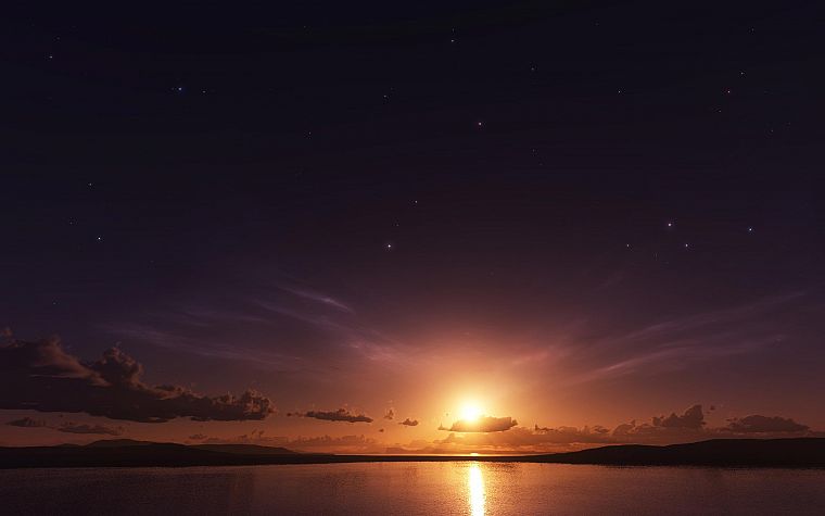 sunrise, skyscapes - desktop wallpaper