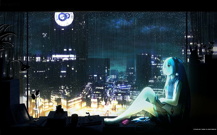 Vocaloid, Hatsune Miku - desktop wallpaper