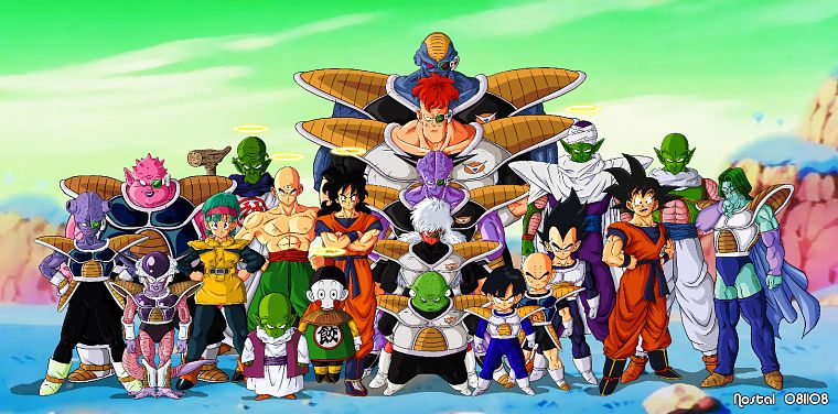 Vegeta, Son Goku, Frieza, anime, Son Gohan, Piccolo, Dragon Ball Z, Dragon Ball - desktop wallpaper