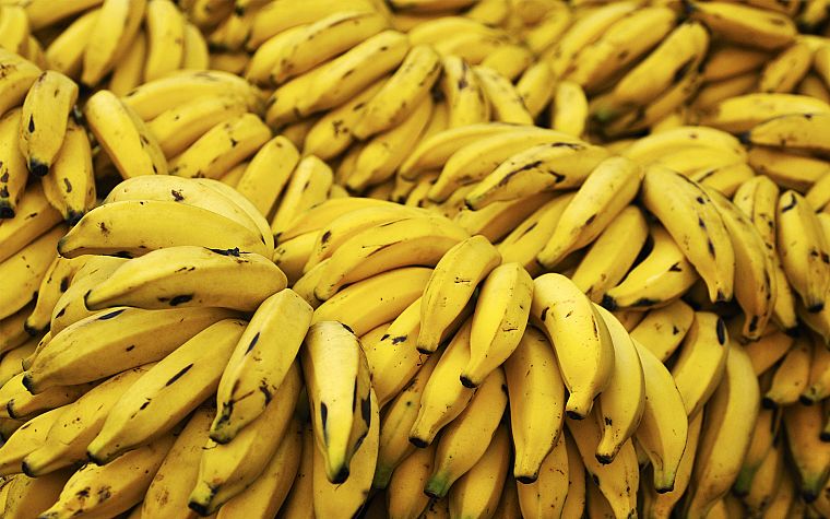 yellow, fruits, bananas - desktop wallpaper