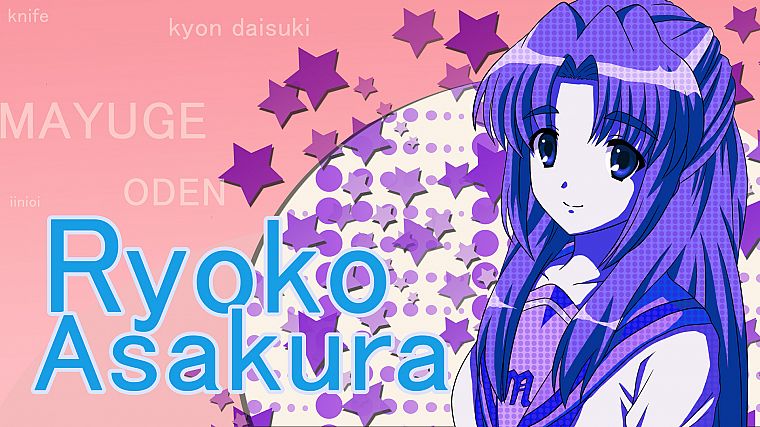 The Melancholy of Haruhi Suzumiya, anime girls, Asakura Ryouko - desktop wallpaper
