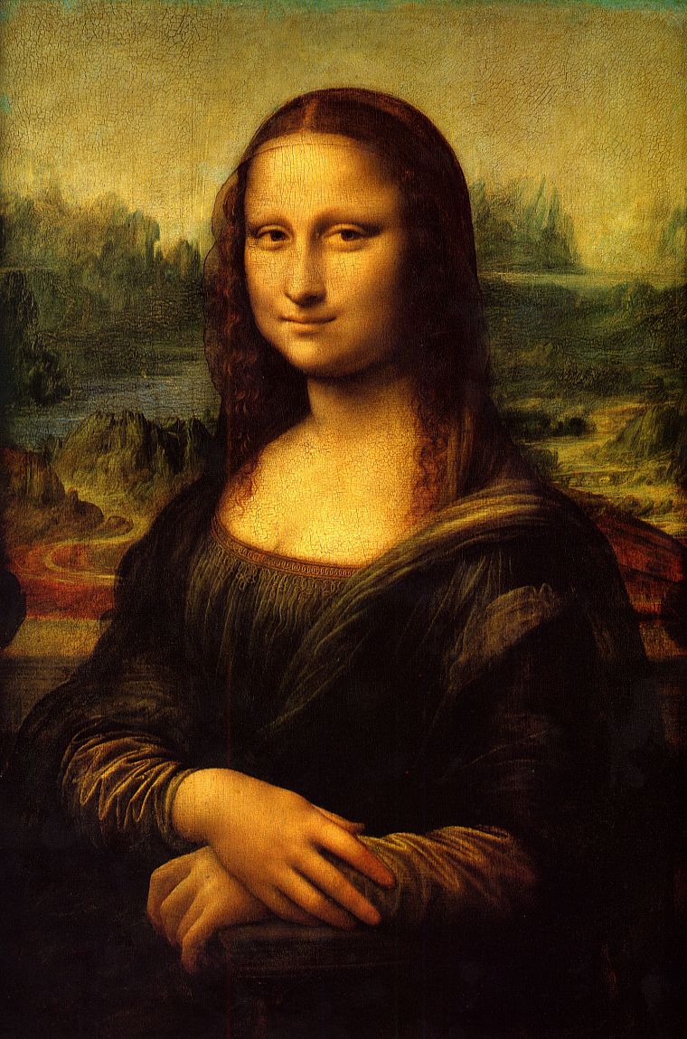 paintings, Mona Lisa, Leonardo da Vinci - desktop wallpaper