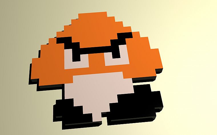 Mario, Mario Bros, Goomba - desktop wallpaper
