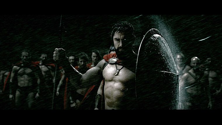 300 (movie), Leonidas, Gerard Butler, warriors - desktop wallpaper