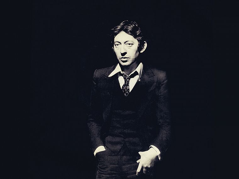 singers, actors, Serge Gainsbourg - desktop wallpaper