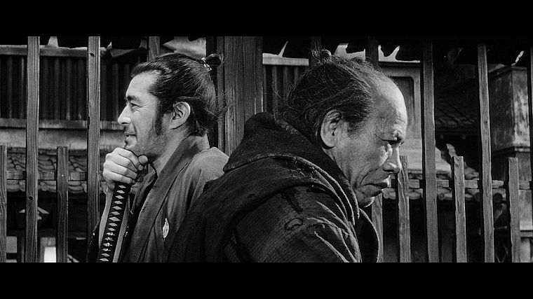 Akira Kurosawa, Yojimbo, Toshiro Mifune - desktop wallpaper