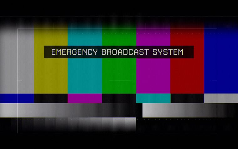 TV, test pattern, emergency broadcast system, screens - desktop wallpaper