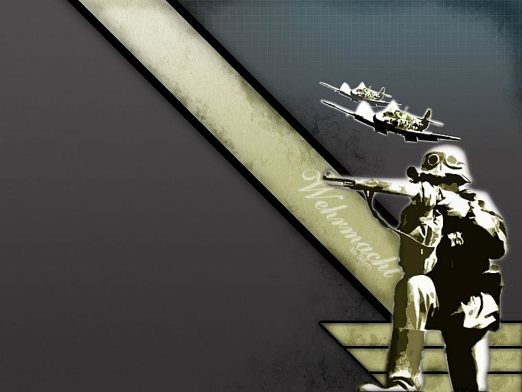 soldiers, aircraft, text, digital art - desktop wallpaper