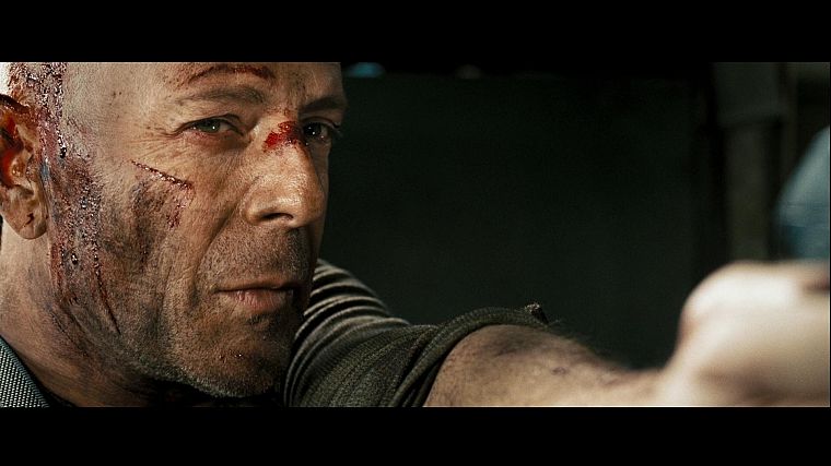 movies, screenshots, Die Hard, Bruce Willis - desktop wallpaper