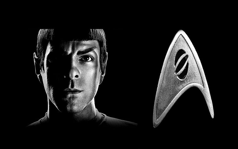 Star Trek, Spock, Star Trek logos - desktop wallpaper