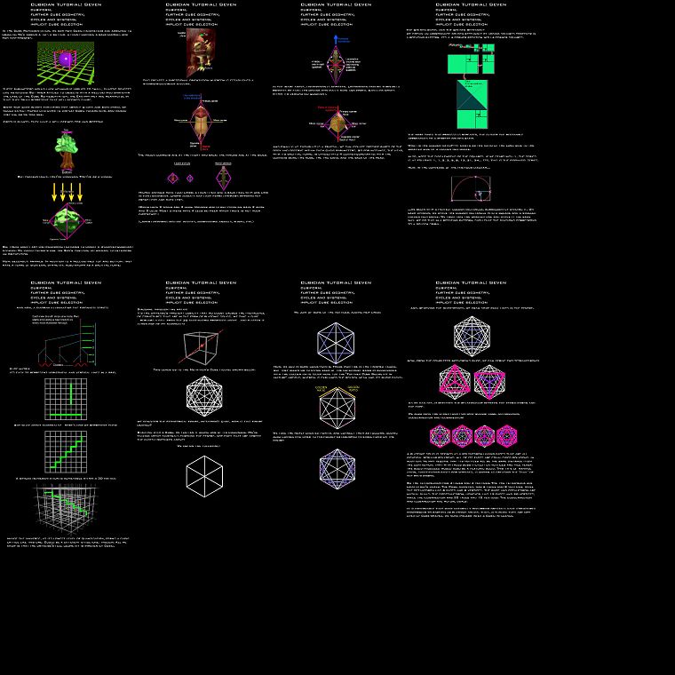 geometry, infographics - desktop wallpaper