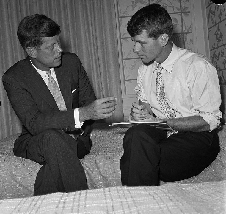 presidents, grayscale, John F. Kennedy - desktop wallpaper