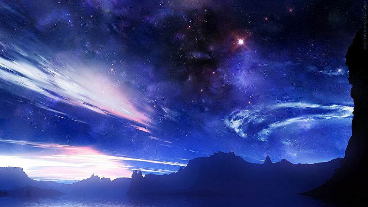 stars, skies - desktop wallpaper