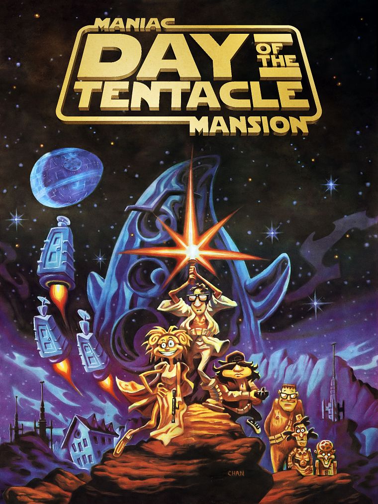 video games, day of the tentacle, George Lucas - desktop wallpaper