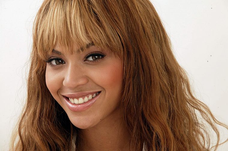 women, American, black people, Beyonce Knowles, bangs - desktop wallpaper
