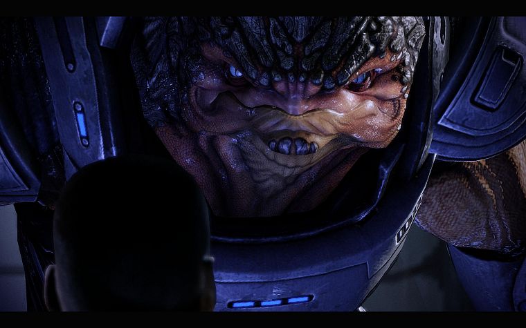 video games, grunt, Mass Effect 2 - desktop wallpaper