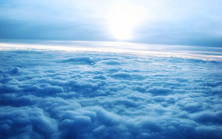 clouds, Sun, horizon, atmosphere, skyscapes - desktop wallpaper