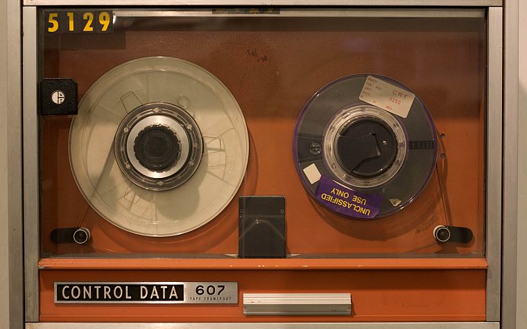 computers history, Marcin Wichary, 9-track tape, Control Data - desktop wallpaper