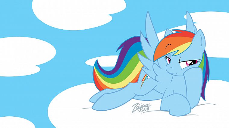 My Little Pony, Rainbow Dash - desktop wallpaper