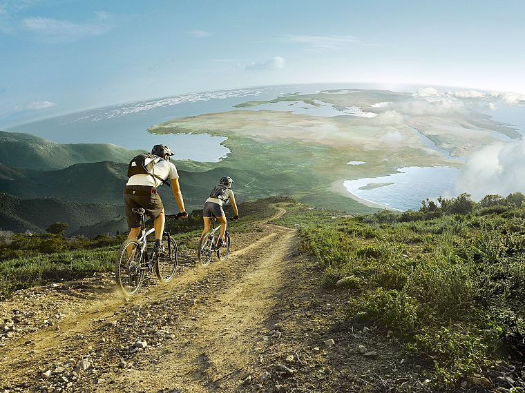 bicycles, curious, Earth, funny, bikes, mountain bikes - desktop wallpaper
