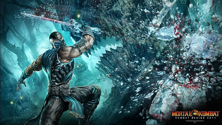Mortal Kombat, Sub-Zero - desktop wallpaper