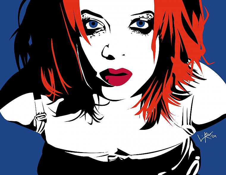 vectors, Shirley Manson - desktop wallpaper
