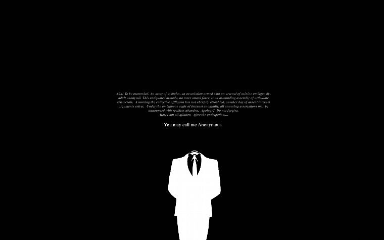 Anonymous, quotes - desktop wallpaper