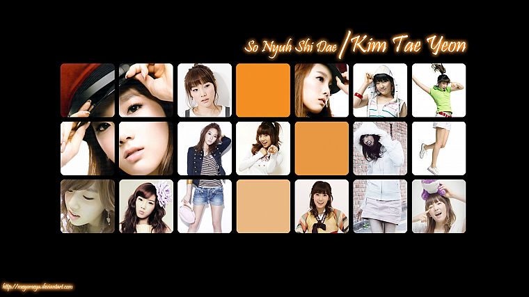brunettes, women, Girls Generation SNSD, celebrity, Asians, Kim Taeyeon - desktop wallpaper