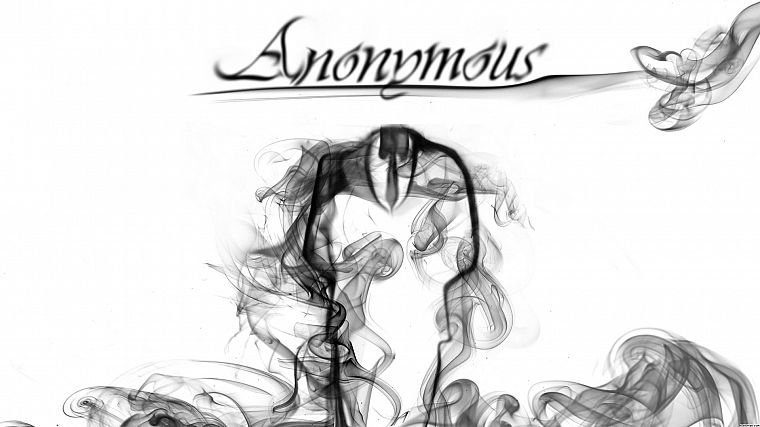 Anonymous, smoke - desktop wallpaper