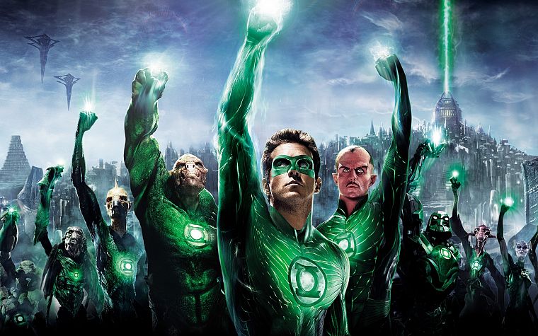 Green Lantern, movies, DC Comics, Ryan Reynolds - desktop wallpaper