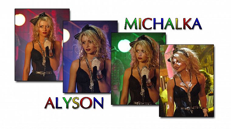 blondes, women, actress, celebrity, singers, Alyson Michalka - desktop wallpaper