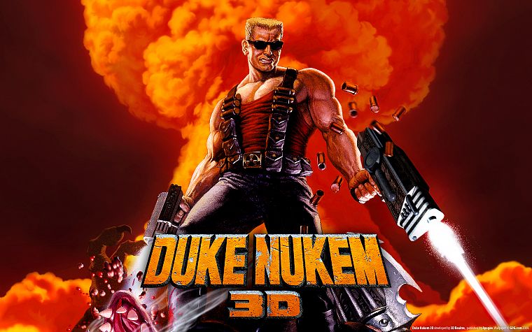 3D view, Duke Nukem - desktop wallpaper