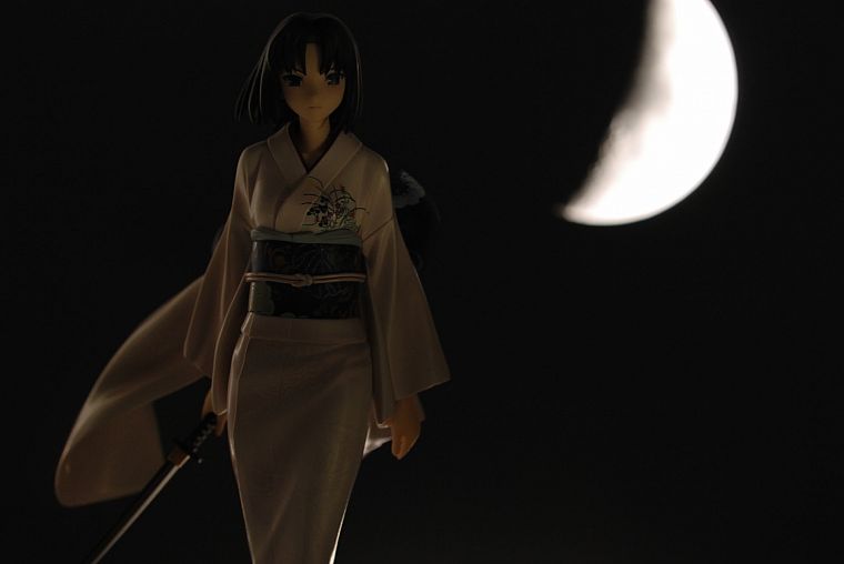 Kara no Kyoukai, Ryougi Shiki, figurines, Japanese clothes - desktop wallpaper