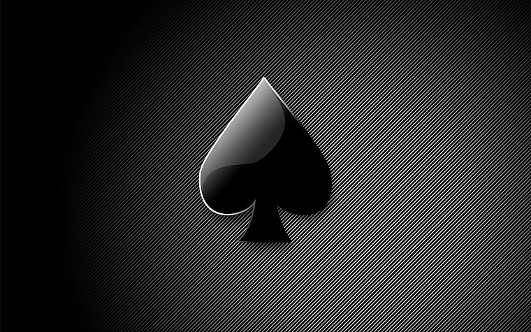 cards, black, Ace, spade, maverick - desktop wallpaper