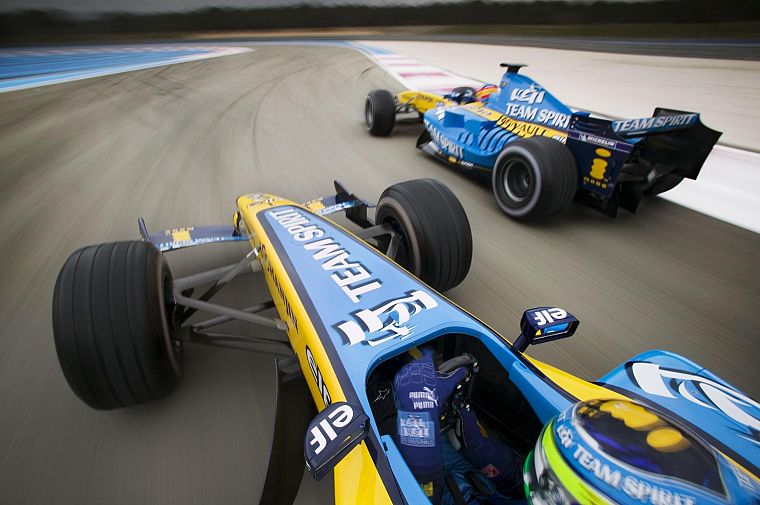 cars, sports, Formula One, vehicles, Renault cars - desktop wallpaper