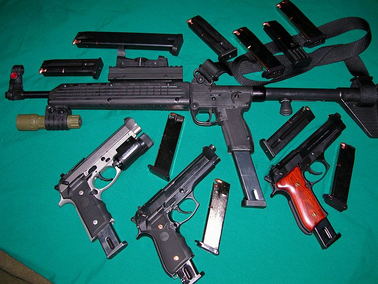 guns, weapons, m9, 9mm parabellum - desktop wallpaper