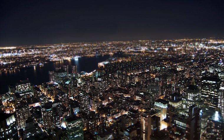 cityscapes, buildings, New York City, Brazil, citylights - desktop wallpaper