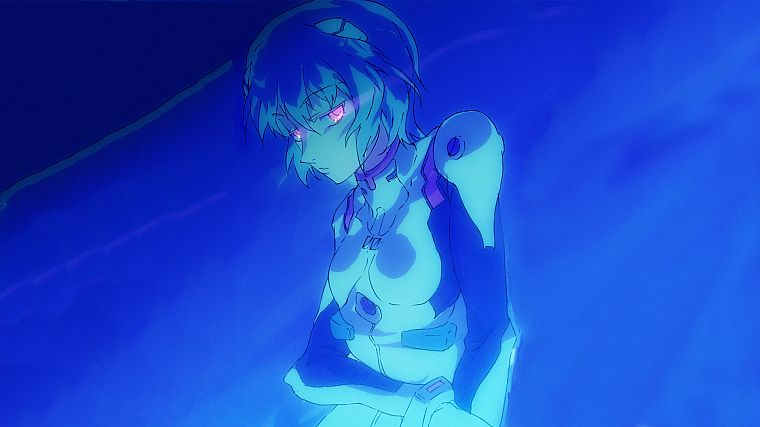 Ayanami Rei, Neon Genesis Evangelion, anime girls - desktop wallpaper