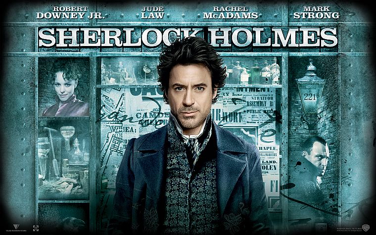 Robert Downey Jr, Sherlock Holmes - desktop wallpaper