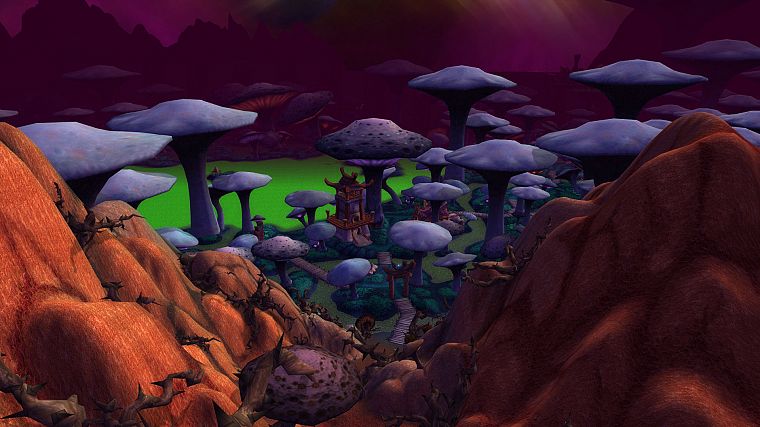 video games, mushrooms - desktop wallpaper