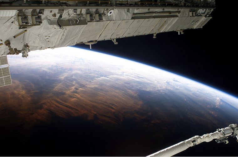 outer space, Earth, NASA - desktop wallpaper