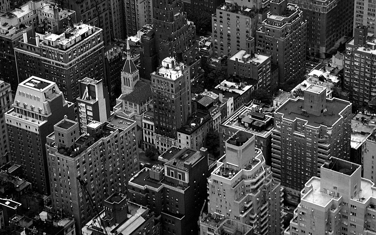 cityscapes, buildings, New York City, Manhattan - desktop wallpaper