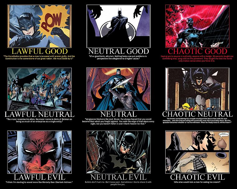 Batman, DC Comics, superheroes, alignment - desktop wallpaper