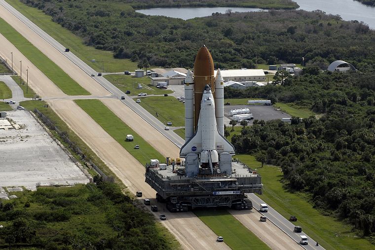Space Shuttle, Atlantis, NASA, Canaveral - desktop wallpaper