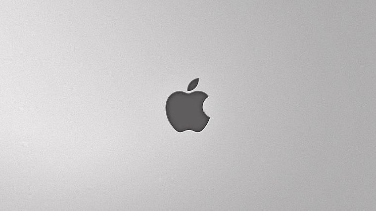 minimalistic, Apple Inc., logos - desktop wallpaper