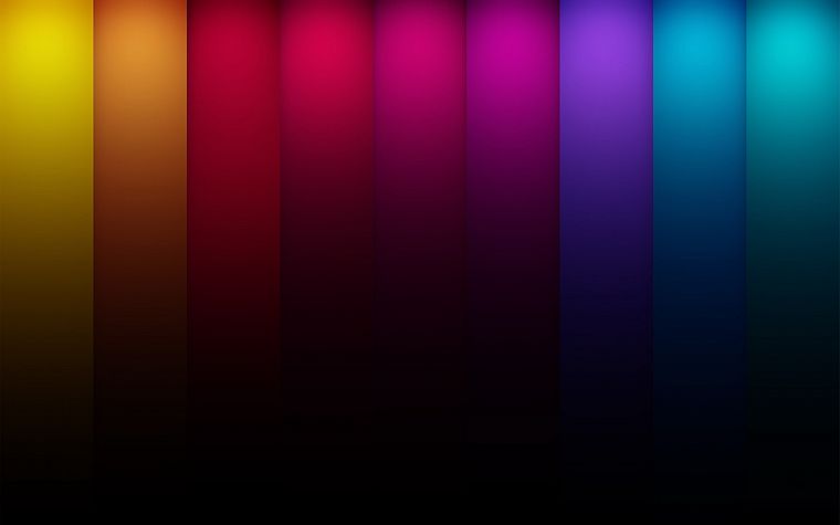 multicolor, rainbows, panels, stripes - desktop wallpaper